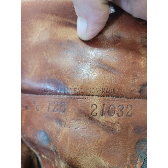USA MADE RED WING LEATHER WORK BOOTS Men\'s US 12D width Used main image 9